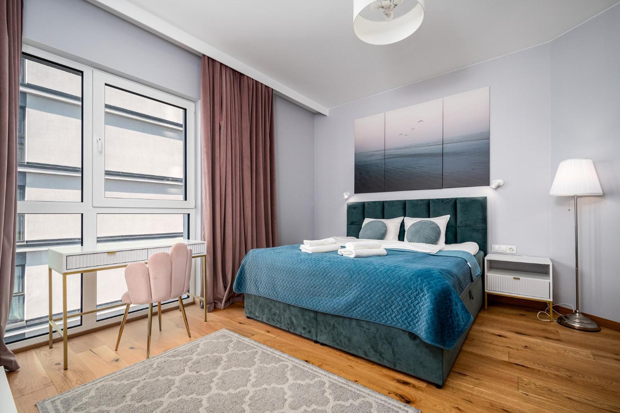 Kasprzaka 29 Wola Tower 3 Rooms, 80M2 16Th Floor, Free Garage By Perfect Apart وارسو المظهر الخارجي الصورة